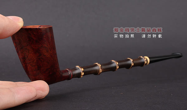 原装正品 加拿大Silver Castle进口石楠木手工烟斗 两游侠SC08-9