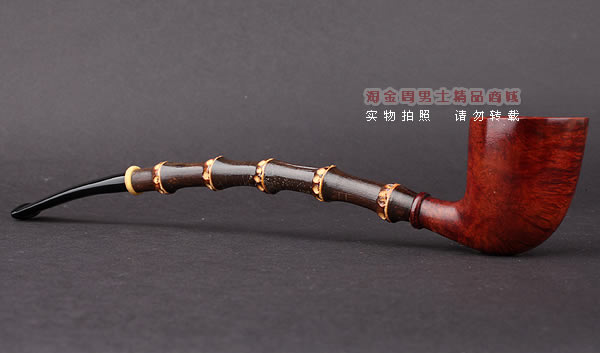 原装正品 加拿大Silver Castle进口石楠木手工烟斗 两游侠SC09-2