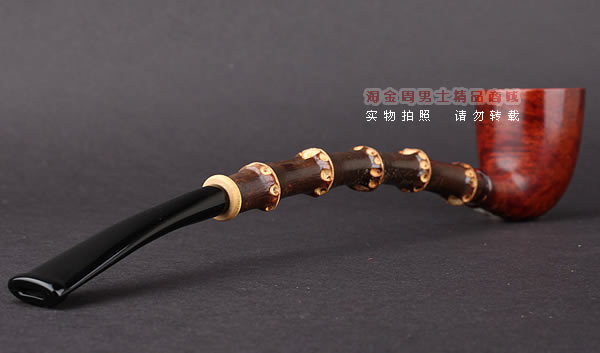 原装正品 加拿大Silver Castle进口石楠木手工烟斗 两游侠SC09-3