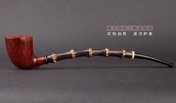 原装正品 加拿大Silver Castle进口石楠木手工烟斗 两游侠SC09-4