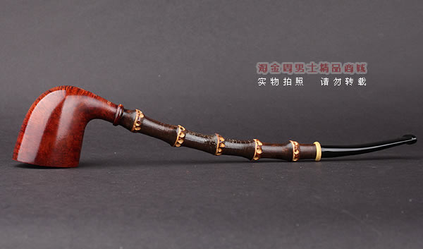 原装正品 加拿大Silver Castle进口石楠木手工烟斗 两游侠SC09-5