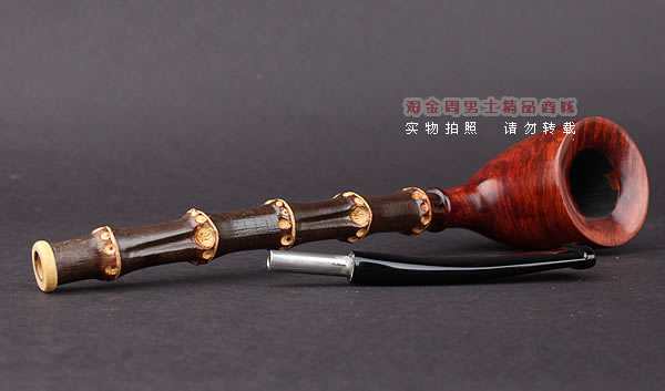 原装正品 加拿大Silver Castle进口石楠木手工烟斗 两游侠SC09-7