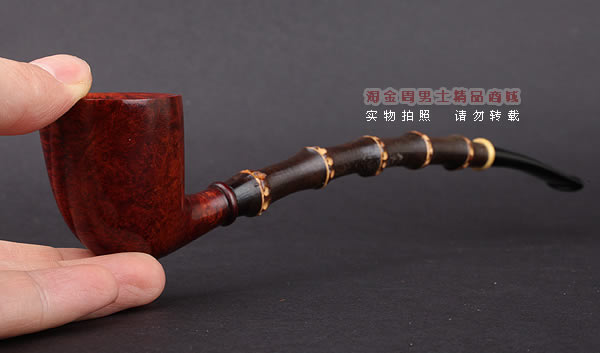 原装正品 加拿大Silver Castle进口石楠木手工烟斗 两游侠SC09-9