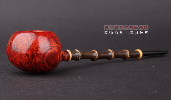 原装正品 加拿大Silver Castle进口石楠木手工烟斗 两游侠SC10-1