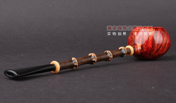 原装正品 加拿大Silver Castle进口石楠木手工烟斗 两游侠SC10-3