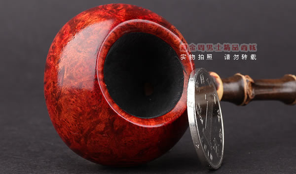 原装正品 加拿大Silver Castle进口石楠木手工烟斗 两游侠SC10-6