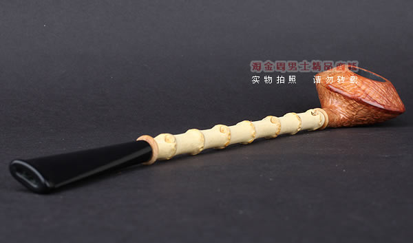 原装正品 加拿大Silver Castle进口石楠木手工烟斗 两游侠SC13-3