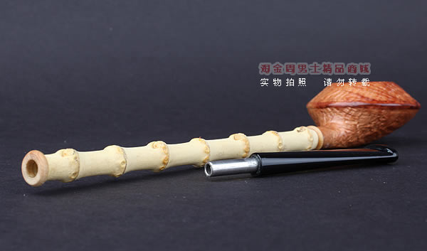 原装正品 加拿大Silver Castle进口石楠木手工烟斗 两游侠SC13-6