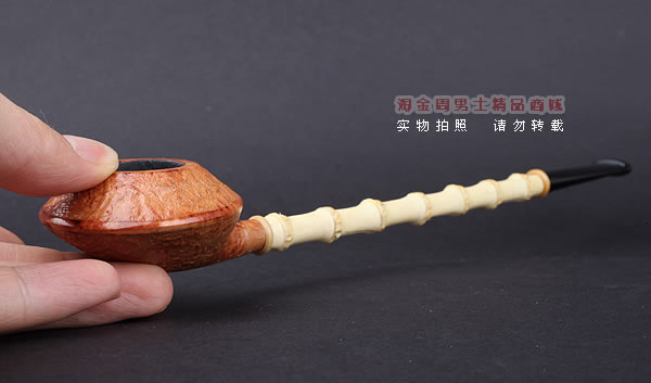 原装正品 加拿大Silver Castle进口石楠木手工烟斗 两游侠SC13-9