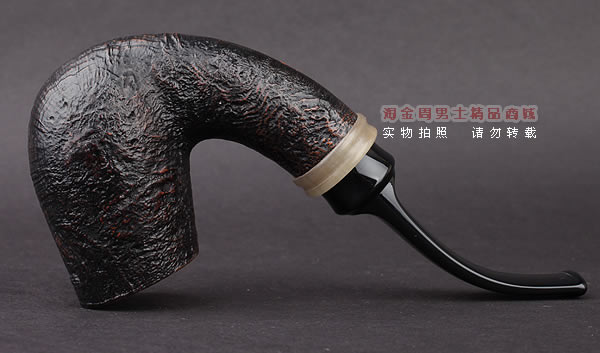 美国大师TODD M.JOHNSON Neptune进口石楠木手工烟斗 粗面TN01-5