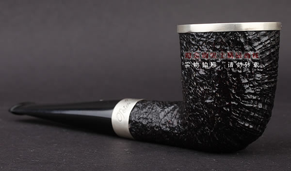 原装进口英国Dunhill登喜路石楠木烟斗 SHELL BRIAR 双银圈3105-2