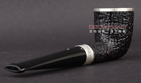 原装进口英国Dunhill登喜路石楠木烟斗 SHELL BRIAR 双银圈3105-3