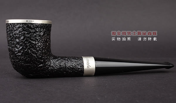 原装进口英国Dunhill登喜路石楠木烟斗 SHELL BRIAR 双银圈3105-4