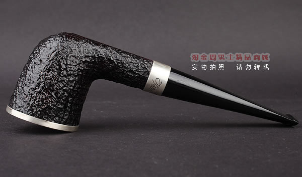 原装进口英国Dunhill登喜路石楠木烟斗 SHELL BRIAR 双银圈3105-5