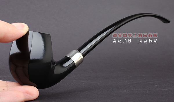 原装进口 德国华云VAUEN石楠木烟斗 churchwarden 3606 双嘴-11