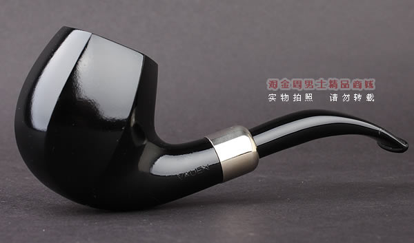 原装进口 德国华云VAUEN石楠木烟斗 churchwarden 3606 双嘴-6