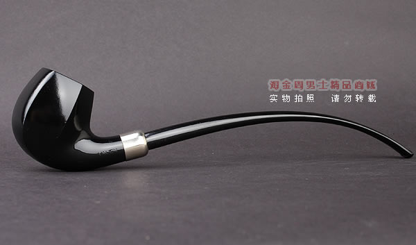 原装进口 德国华云VAUEN石楠木烟斗 churchwarden 3606 双嘴-7