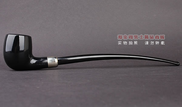 原装进口 德国华云VAUEN石楠木烟斗 churchwarden 3668 双嘴-6