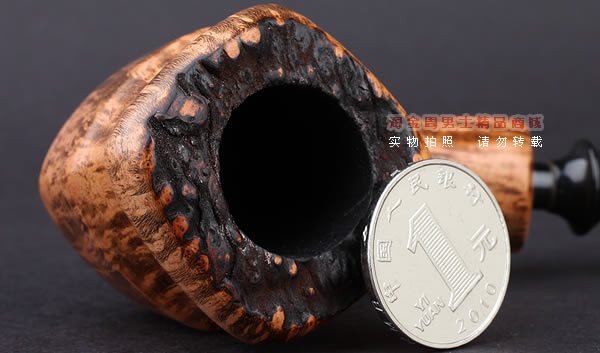 丹麦Erik Nording石楠木手工烟斗 FREEHAND DARK GRAIN 浅棕03-6