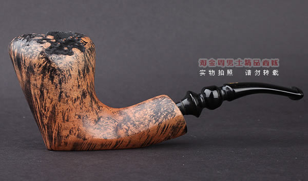 丹麦Erik Nording石楠木手工烟斗 FREEHAND DARK GRAIN 浅棕04-4
