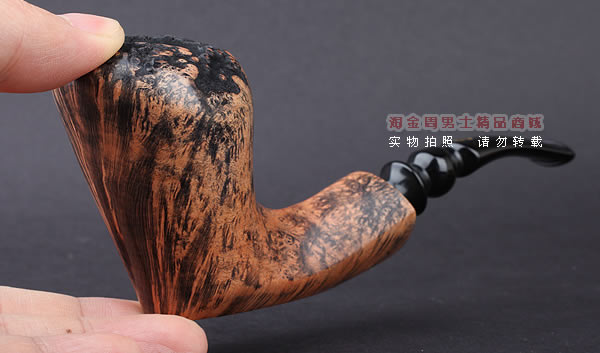 丹麦Erik Nording石楠木手工烟斗 FREEHAND DARK GRAIN 浅棕04-9