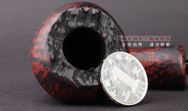 丹麦Erik Nording石楠木手工烟斗 FREEHAND ORANGE SMOOTH 酒红04-7