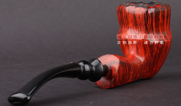 丹麦Erik Nording石楠木手工烟斗 FREEHAND DARK GRAIN 深棕01-3