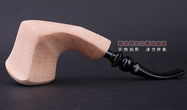 丹麦Erik Nording石楠木手工签名烟斗 SIGNATURE SMOOTH 原木01-6