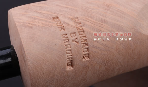 丹麦Erik Nording石楠木手工签名烟斗 SIGNATURE SMOOTH 原木01-9