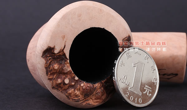 丹麦Erik Nording石楠木手工签名烟斗 SIGNATURE SMOOTH 原木04-7