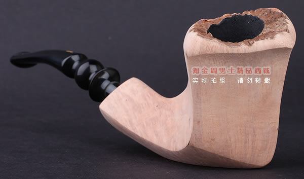 丹麦Erik Nording石楠木手工签名烟斗 SIGNATURE SMOOTH 原木05-2