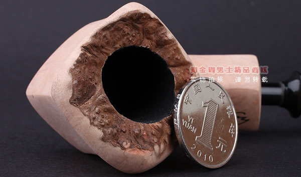 丹麦Erik Nording石楠木手工签名烟斗 SIGNATURE SMOOTH 原木05-7