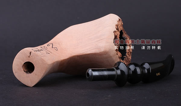 丹麦Erik Nording石楠木手工签名烟斗 SIGNATURE SMOOTH 原木06-8