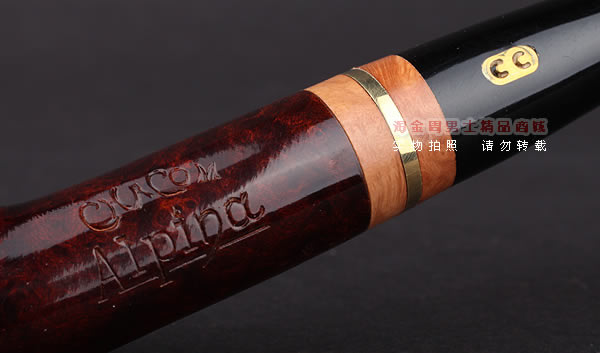 进口烟具 正品法国CHACOM CC石楠木烟斗 六件套装ALPINA 13-7