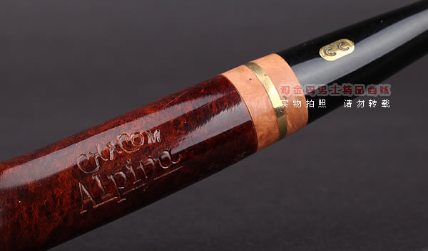 进口烟具 正品法国CHACOM CC石楠木烟斗 六件套装ALPINA 28-7