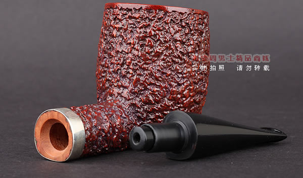 进口烟具 意大利Rinaldo石楠木手工烟斗 6件套装LITHOS YY RL3123-7