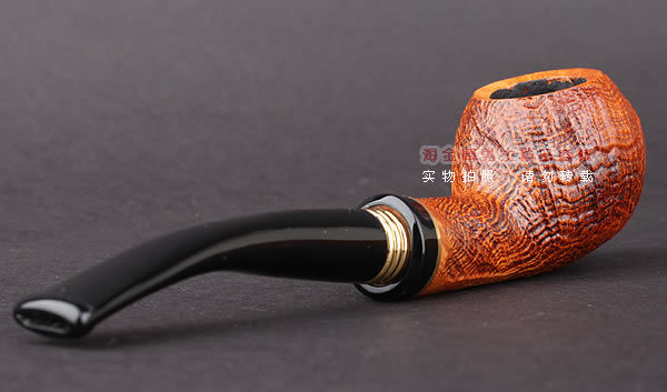 进口烟具 意大利丹尼克denicool石楠木烟斗 6件套装双金圈粗面615-3