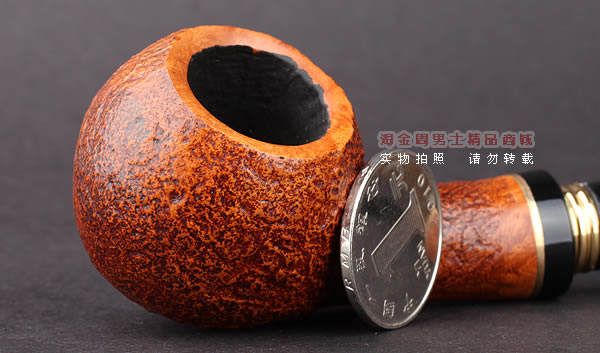 进口烟具 意大利丹尼克denicool石楠木烟斗 6件套装双金圈粗面615-5
