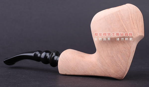 丹麦Erik Nording石楠木手工签名烟斗 SIGNATURE SMOOTH 原木08-2