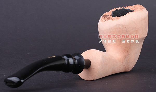 丹麦Erik Nording石楠木手工签名烟斗 SIGNATURE SMOOTH 原木08-3