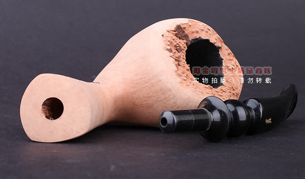 丹麦Erik Nording石楠木手工签名烟斗 SIGNATURE SMOOTH 原木08-7