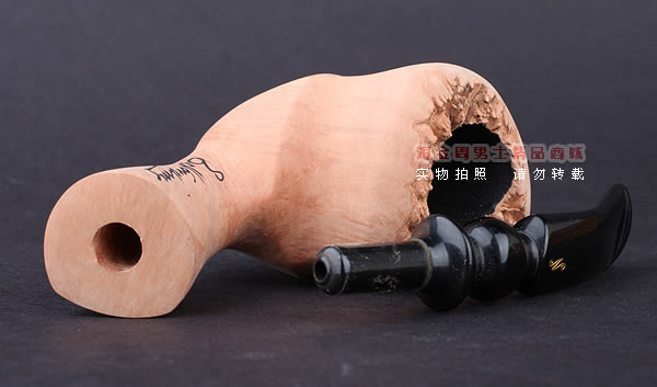 丹麦Erik Nording石楠木手工签名烟斗 SIGNATURE SMOOTH 原木13-7