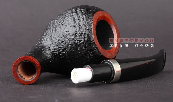 原装进口 德国华云VAUEN石楠木银圈烟斗 6件套装约克York 4577-7