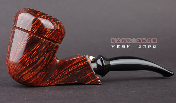 原装进口 意大利L'ANATRA鸭子石楠木手工烟斗 6件套装1蛋LA21-4