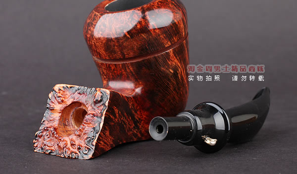 原装进口 意大利L'ANATRA鸭子石楠木手工烟斗 6件套装1蛋LA21-6