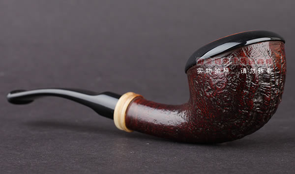 美国大师TODD M.JOHNSON Neptune进口石楠木手工烟斗 粗面26N01-2