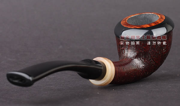 美国大师TODD M.JOHNSON Neptune进口石楠木手工烟斗 粗面26N01-3