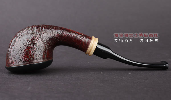 美国大师TODD M.JOHNSON Neptune进口石楠木手工烟斗 粗面26N01-5