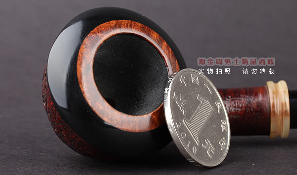 美国大师TODD M.JOHNSON Neptune进口石楠木手工烟斗 粗面26N01-6