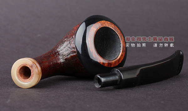 美国大师TODD M.JOHNSON Neptune进口石楠木手工烟斗 粗面26N01-7
